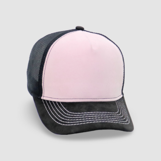 GORRA GAMUZA ROSADA