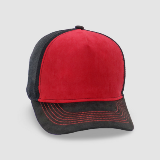 GORRA GAMUZA ROJA