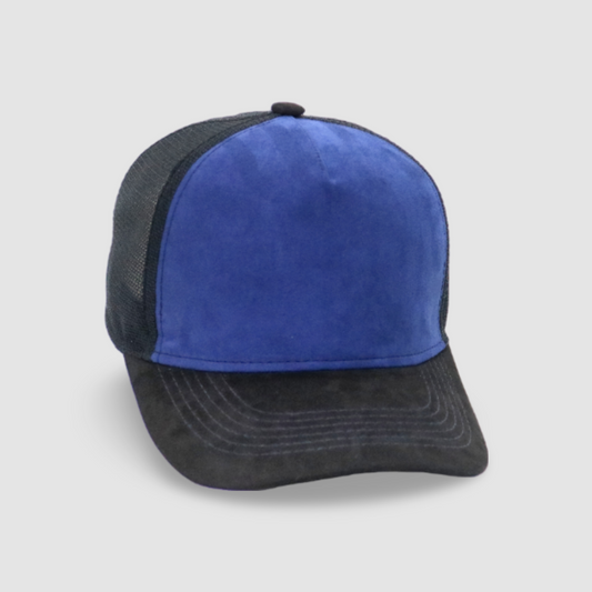 GORRA GAMUZA AZUL OSCURO