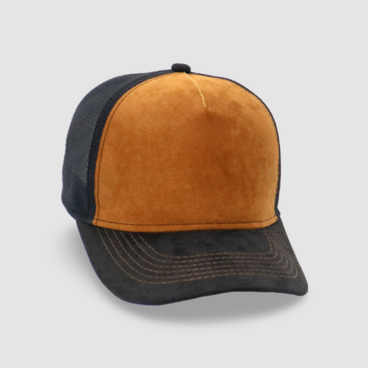 GORRA GAMUZA TABACO