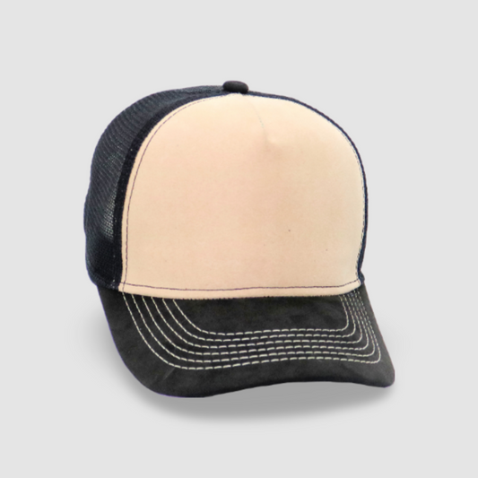 GORRA GAMUZA NUDE