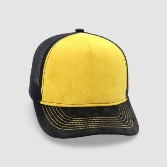GORRA GAMUZA AMARILLA